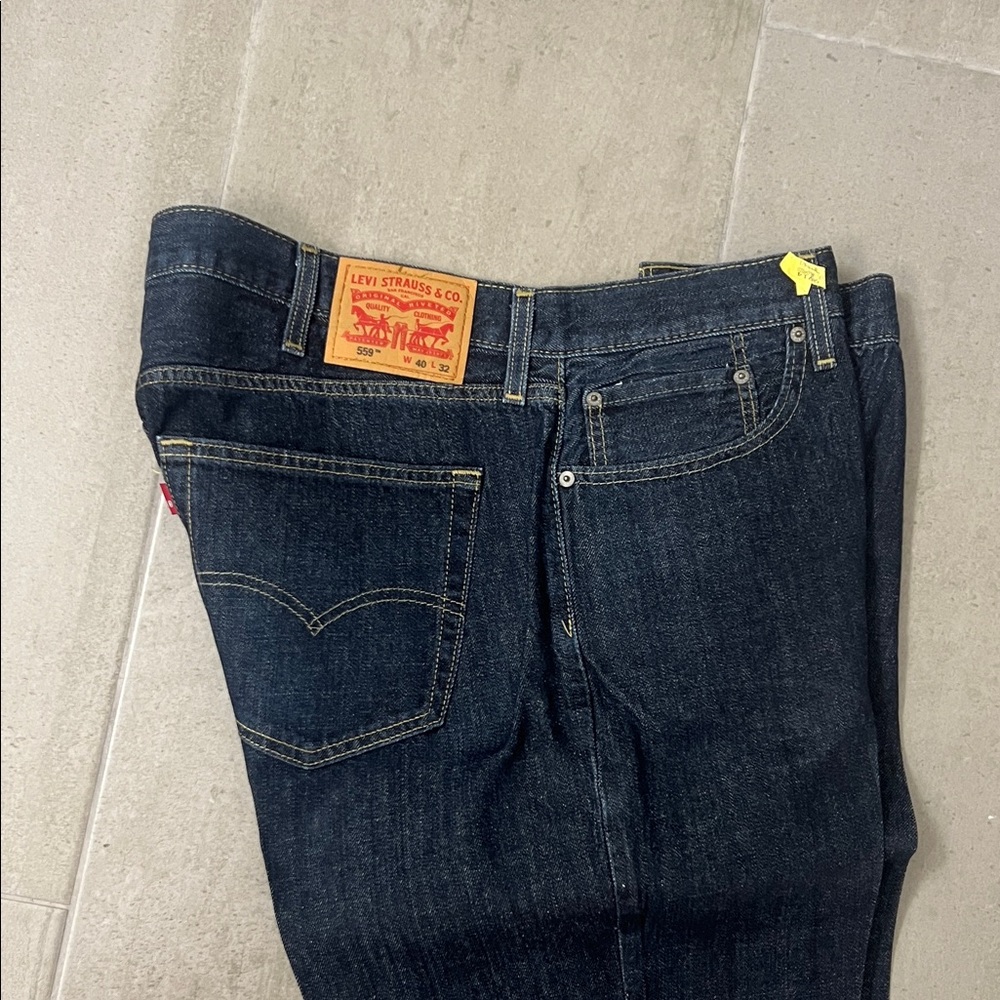 Levi's Men's Classic Indigo Straight Jeans